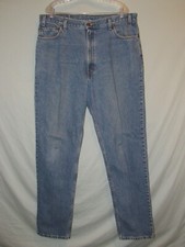 Vintage Levis 540 Relaxed Fit Tapered Jeans 40x36 (actual) Brown Tab USA Made