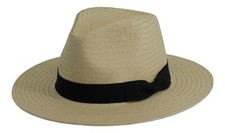 Gamble and Gunn ?Havana? Lightweight Panama Style Hat ? Natural
