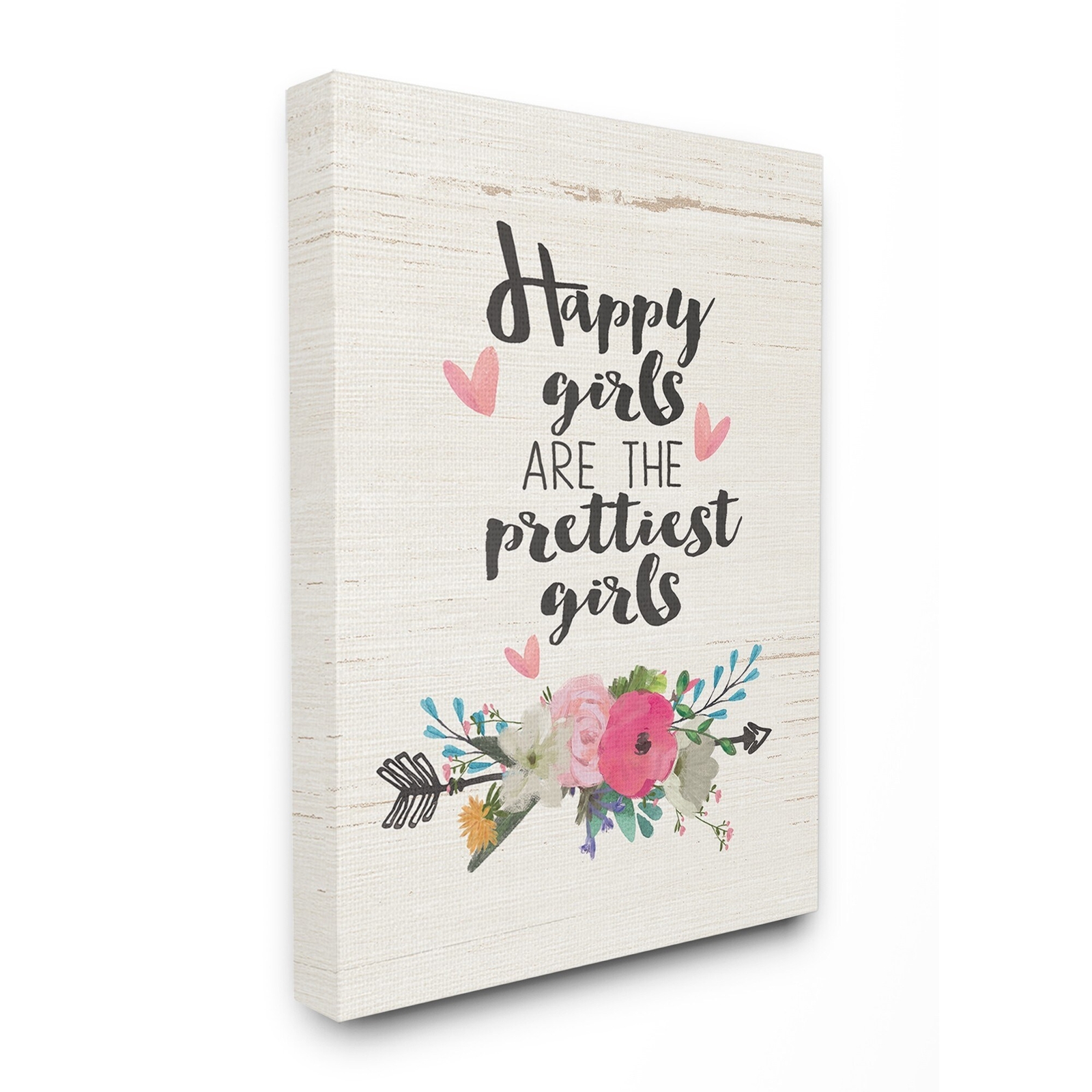 Stupell Happy Girls Prettiest Wall Art