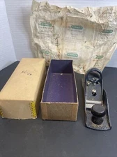 Vintage Stanley 220 Block Plane w Original Box Made In USA