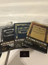 Dark Souls Ⅰ & Ⅱ & Ⅲ Design Works Hardcover Official design art collection 3 set