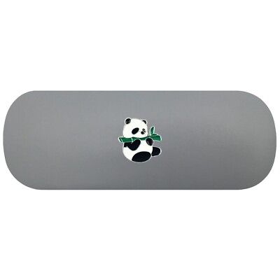 Panda Bär frisst Bambus Hart Brillenetui Tier Lesebrillenetui Geschenk
