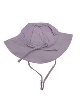 Lilac Adjustable Sun Hat With Bow For 6 Month to 24 Months