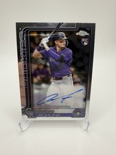 2025 Topps Chrome Aaron Schunk Rookie Autograph Card #RA-AS