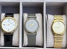 Lot of 3 Vintage Japanese Quartz Watches