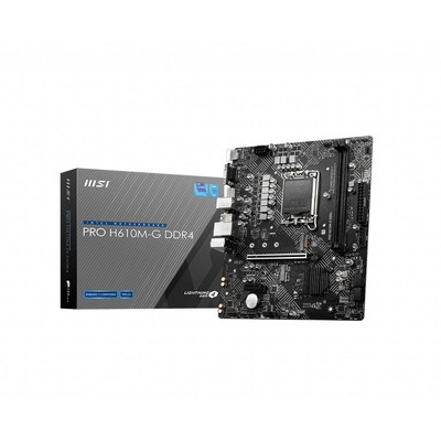 MSI PRO H610M-G DDR4 Sockel 1700/H610/Ddr4/S-Ata 600/Micro ATX