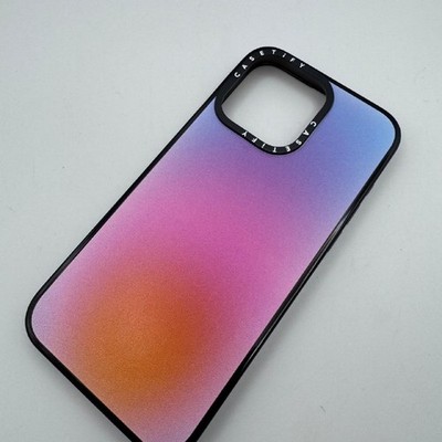 CASETiFY iPhone 15 Pro Max Hülle Kompakt Stoßfest - Farbe Cloud - Clear Black