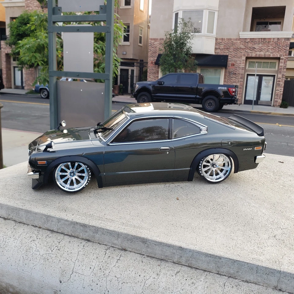 200mm 1/10 Custom KYOSHO MAZDA RX3 4Tec-2  RDS HPI Apex2 MST TT02 Body Only - Image 2 of 4