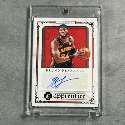 2020-21 Chronicles Excalibur Apprentice Signatures Red Bruno Fernando Auto