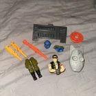 vintage gi joe lot Random Mixed Parts Missiles Street Fighter Vehicle Launcher
