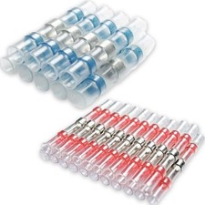 65Pcs Waterproof Heat Shrink Solder Seal Wire Connectors Terminals