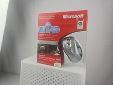 Microsoft Wireless Optical Mouse 5000 Tilt Wheel 4 Way Scrolling New