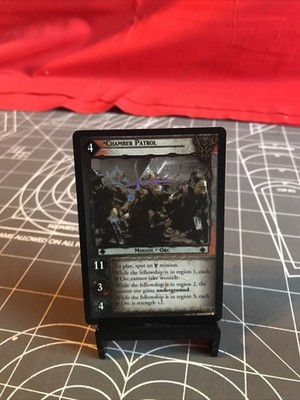 Vintage 2005 Decipher LOTR Chamber Patrol 13 RF 10 Foil Card NM