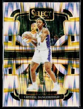 2024 Panini Select WNBA #35 Crystal Dangerfield Prizm Silver Flash BK171