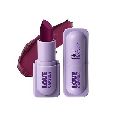 Blue Heaven Love Capsule Powder Matte Lipstick Infused With Vitamin E & Castor O