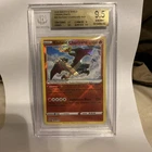 2023 Pokémon Crown Zenith- Radiant Charizard (020/159) Beckett 9.5