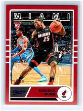 2018-19 Panini Chronicles Kendrick Nunn RC /99 Blue #650 Classics SN Rookie Card. rookie card picture