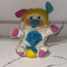 Vintage 80s Popples Plush Stuffed Animal Mattel Toy