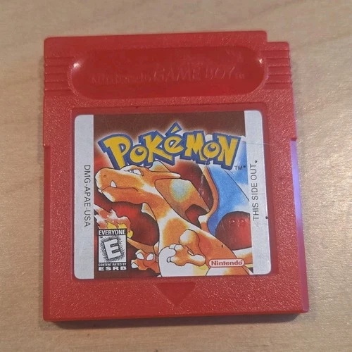 New ListingPokémon Red Version Nintendo Game Boy 1998 Role Playing Multiplayer Cartridge