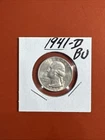 1941-D 25C Washington Quarter Silver   BU