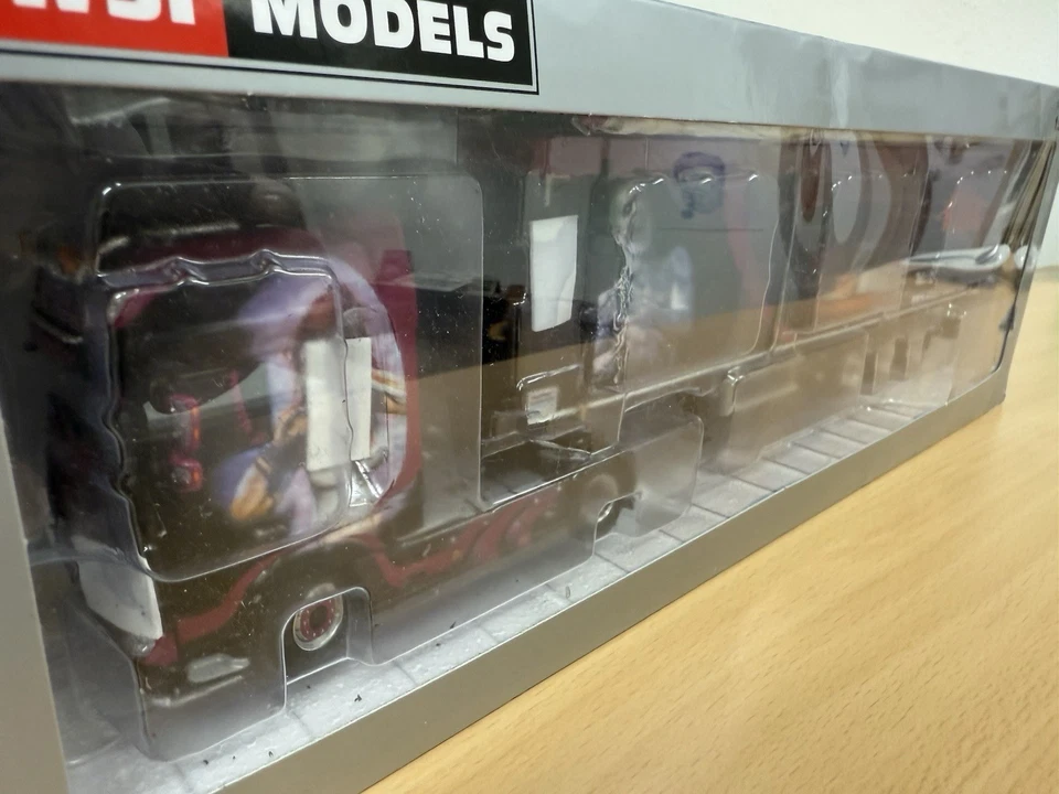 WSI LKW Modell DAF XF Space Cab Schubboden-SZg Spedition „Joker Trucks“ in OVP - Bild 2 von 4