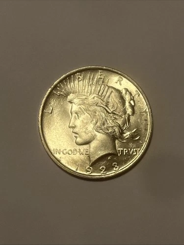 1923 Peace Dollar - Brilliant Uncirculated
