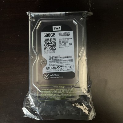 Western Digital WD5003AAZEX 500GB 3.5 CM SATA Internal Hard Drive