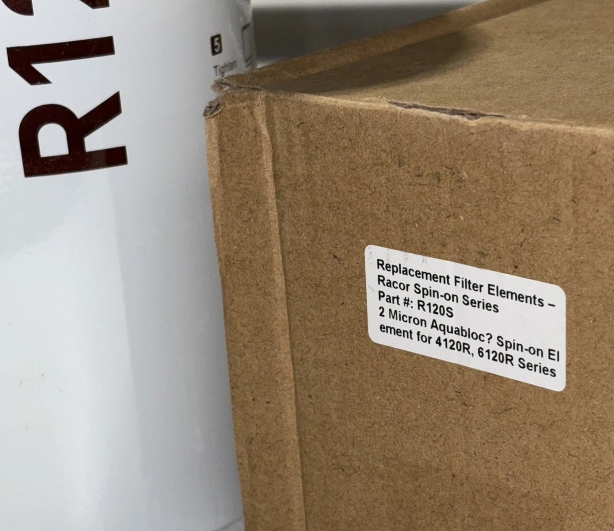 Fuel Filters/Water Separator R120S Racor Spin-On photo 2