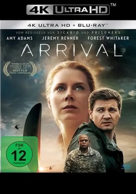Arrival (4K Ultra HD Blu-ray & Blu-ray) | 4K Ultra HD Blu-ray + Blu-ray | 2017