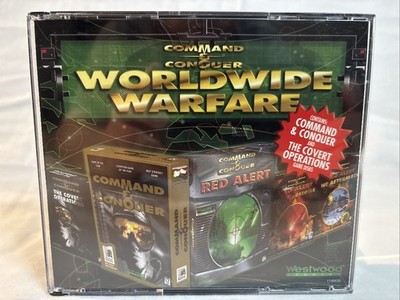 Command & Conquer: Worldwide Warfare w/ Red Alert Counterstrike + Aftermath (PC)
