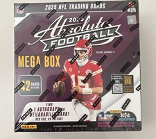 2025 Panini Absolute NFL Football Mega Box FACTORY SEALED Look for KABOOMS!! 