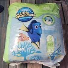 Huggies Little Swimmers Baby Swim Disposable Diapers - Size 3 20ct -Finding Nemo