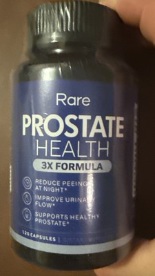 Rare Prostate health- 3X Formula, 120 Capsules Exp 2/27