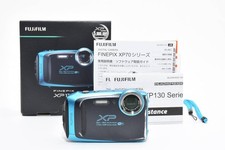 Fujifilm FinePix XP130 Waterproof Camera Blue with Box Tested Used