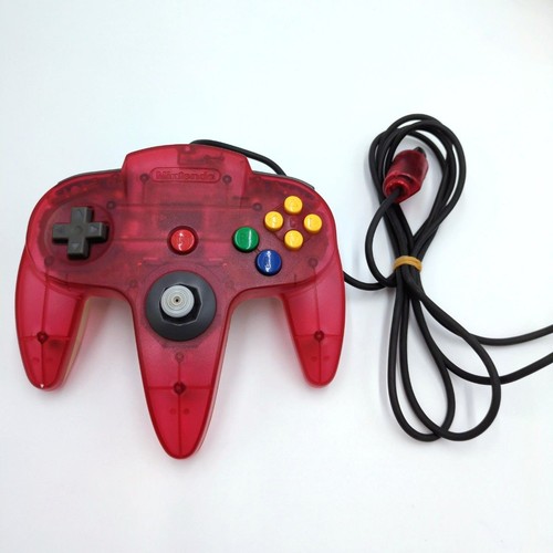 Rara Console Nintendo 64 Rosso Chiaro NUS-001 JPN Expansion Pack Boxata Testata Giappone - Foto 6 di 14