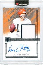 Ken Anderson Cleveland Browns Signed 2024 Panini Impeccable #ERA-KAN #20/75 Card