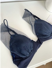 La Perla  Blue Bra US 30C , IT0 , DE 65