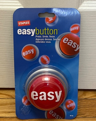  BRAND NEW STAPLES ''That Was Easy'' Easy Button