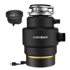 Garbage Disposal 3/4 HP, Food Waste Disposal Continuous Feed, Kitchen Garbage...
