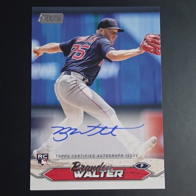 2024 Topps Stadium Club - Brandon Walter Rookie On Card Autograph #SCBA-BWA
