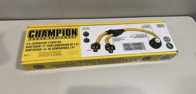#ad Champion Power Equipment 48035 Generator Power Cord 3 Ft. $49.00