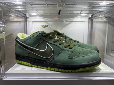 CLEAN SB Dunk Low Concepts Green Lobster with damaged Special Box Size 12