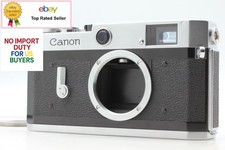  TOP MINT  Canon P Rangefinder RF 35mm Film Camera Silver Body Only From JAPAN