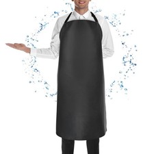 Waterproof Butcher Apron Adjustable 43x23 Inch for Kitchen Garden