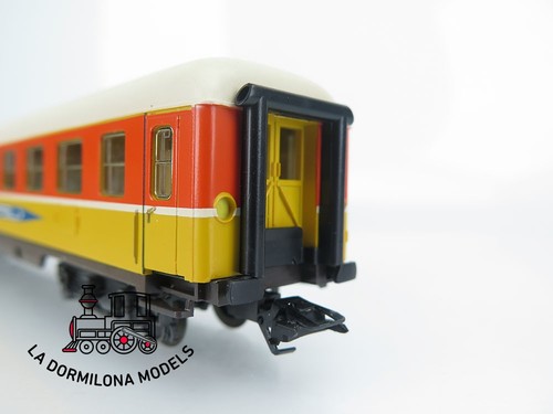 TU282 H0 ~AC MÄRKLIN 42997 Schnellzugwagen-Set "Apfelpfeil" (2) IAO - OVP - Picture 5 of 23