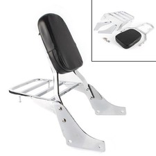 For Honda Shadow SABRE 1100ACE VT1100 Detachable Backrest Sissy Bar Luggage Rack