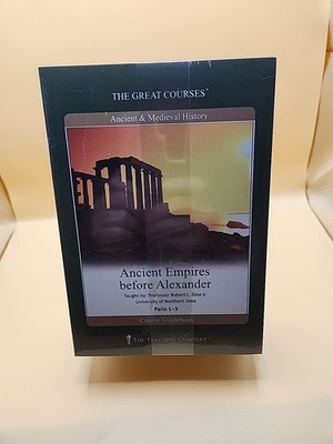 The Great Courses: Ancient Empires Before Alexander 6 DVDs + Guidebook Sealed
