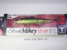 JACKALL Sleek Mikey 115SR Shallow Runner 19g Champagne Gold/Black