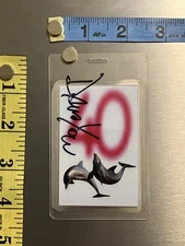 Flipper Band Backstage Pass Signed By David Yow April 12 2019