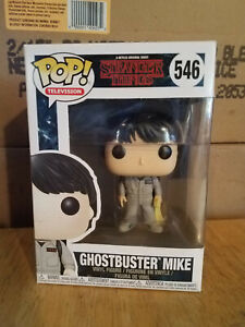 Funko Pop! Ghostbuster Mike # 546 Stranger Things Funko Pop! Ghostbuster Mike # 546 Stranger Things